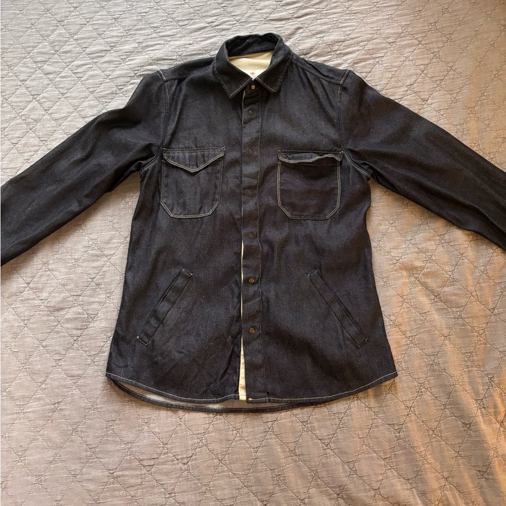Shockoe Atelier denim over-shirt MIUSA